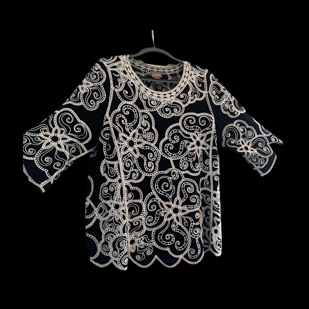 Chico’s blouse size Extra Large (Chico’s 2).